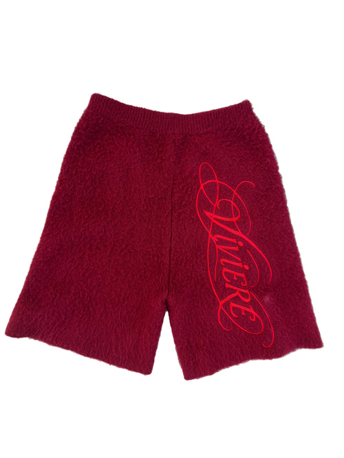 "WINE" MOHAIR SHORTS (PRE-ORDER)